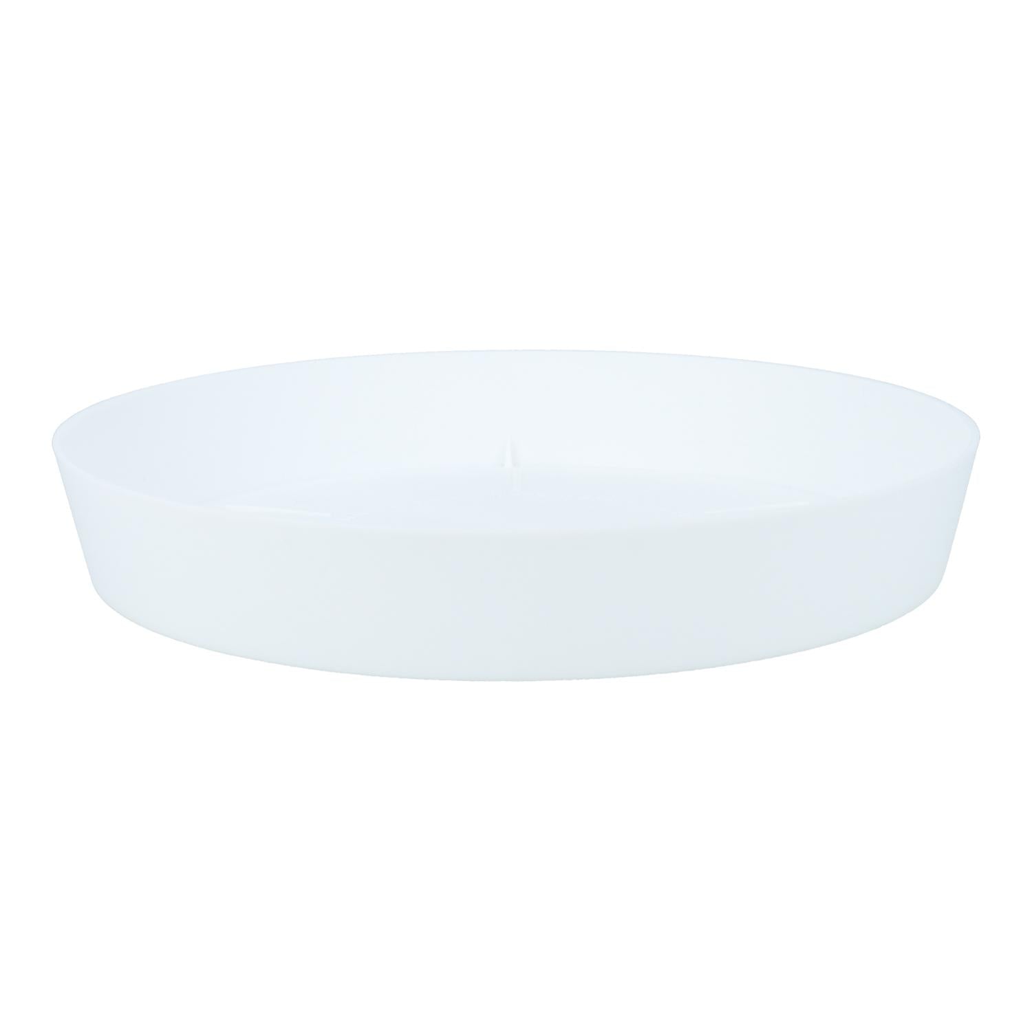 Plato maceta Tes color blanco D 20 x 3