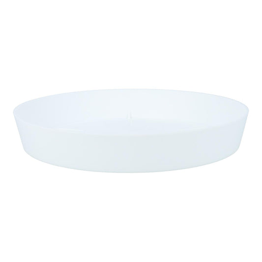 Plato maceta Tes color blanco D 14 x 2
