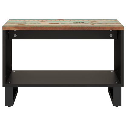 Mesa De Centro De Madera Maciza Reciclada 60x50x40 Cm_1