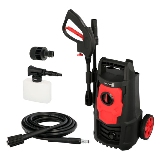 Hidrolimpiadora Alta Presiã³n 105 Bares 1,500 Watt, Con Accesorios, 300 Litros / Hora, Limpiadora De Agua Con Deposito Detergente_0