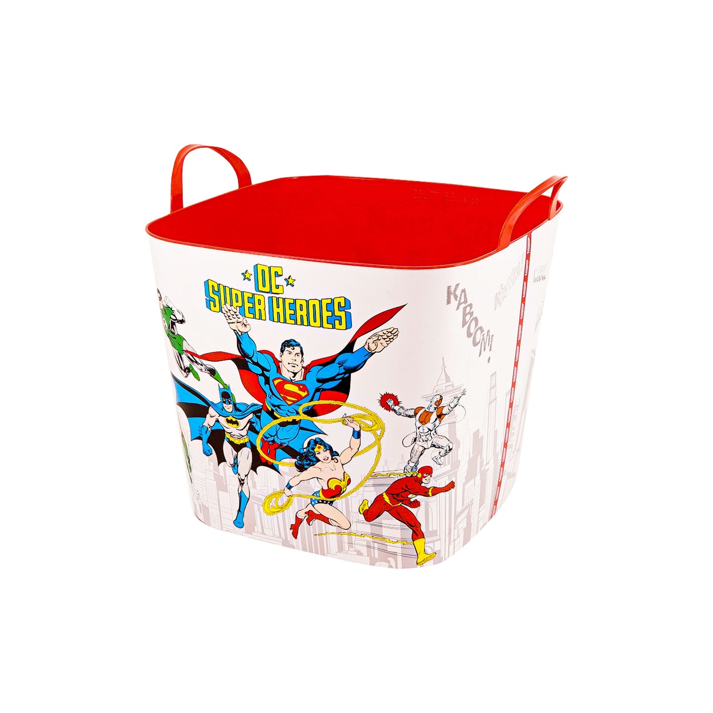 Life Story Cesto 25l Iml Justice League Superheros Warner_0
