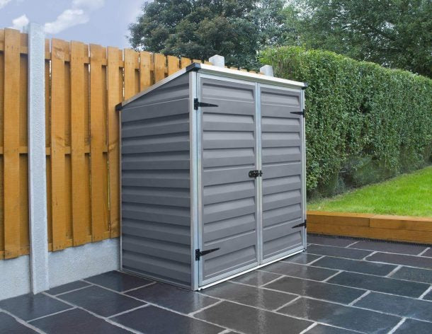 Armario de jardín Voyager gris Canopia