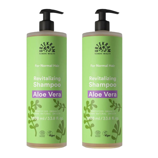 Pack 2x Champú Aloe vera Urtekram 1 L