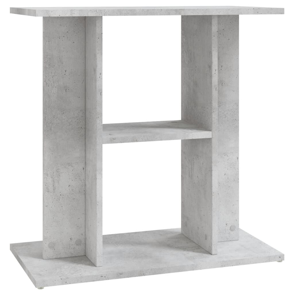 Vidaxl Soporte Para Acuario De Hormigón Gris 60x30x60 Cm De Madera Sintética_0