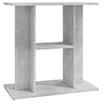 Vidaxl Soporte Para Acuario De Hormigón Gris 60x30x60 Cm De Madera Sintética_0