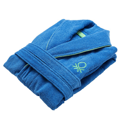 Albornoz L/xl 360gsm 100% Algodón Azul Rainbow_1