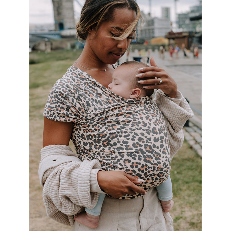 Fular Elástico Portabebé, Boba Wrap Leopard_1