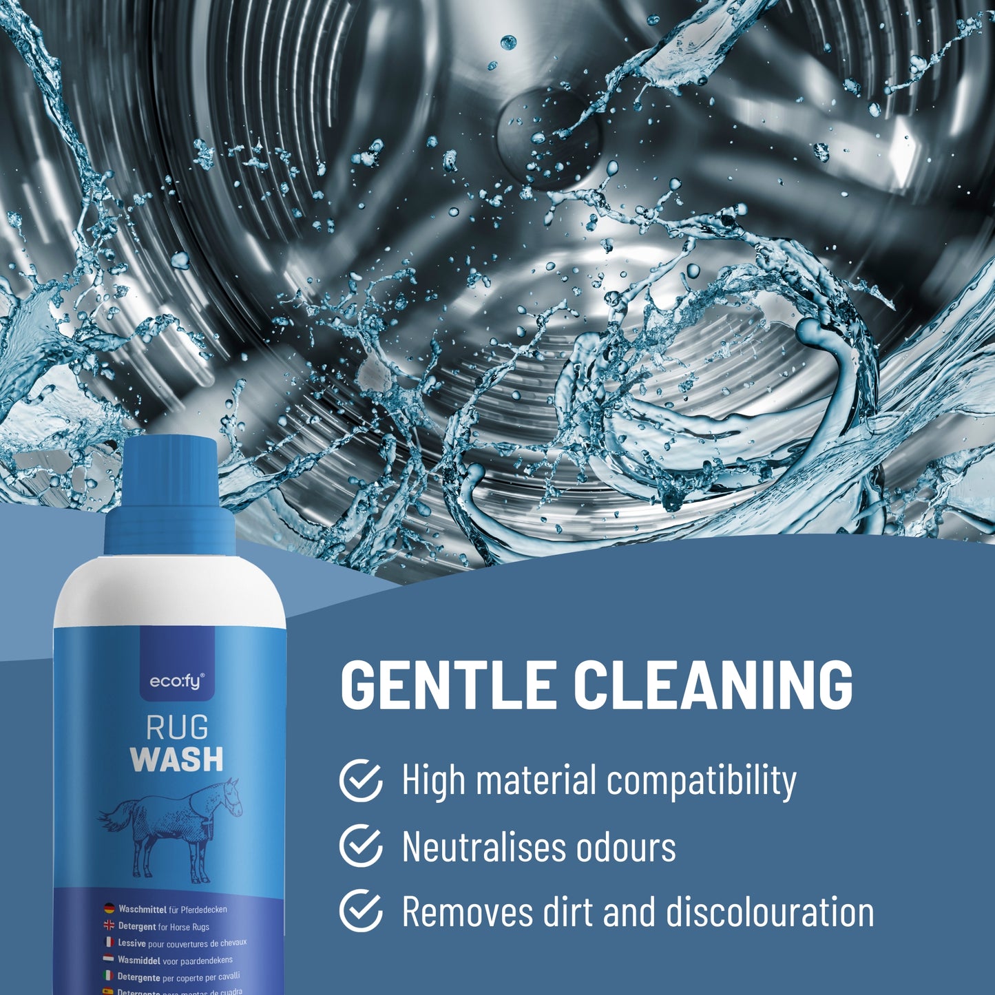 Detergente Para Mantas De Cuadra - Eco:fy - 2,5 L_1