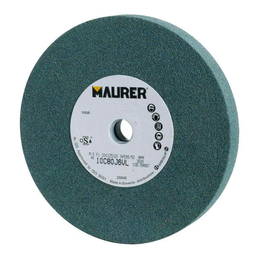Muela Maurer Carburo De Silicio 150x20x16 Mm. Grano 80_0