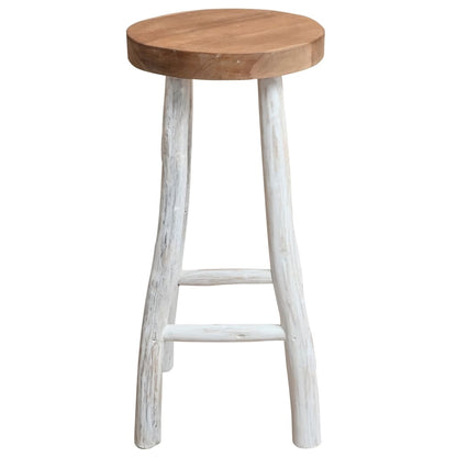 Taburete De Cocina De Madera De Teca_0