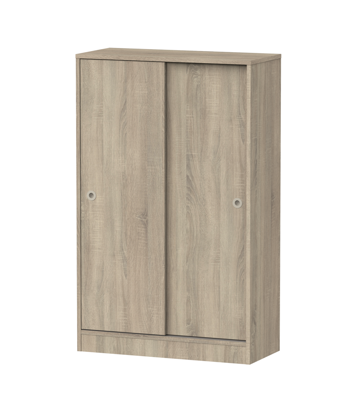Armario Bajo Multiusos Tibet 2 Correderas Acabado Roble Cambrian, 120 Cm(alto)74 Cm(ancho)_0