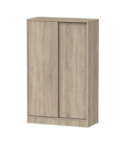 Armario Bajo Multiusos Tibet 2 Correderas Acabado Roble Cambrian, 120 Cm(alto)74 Cm(ancho)_0