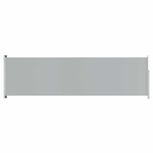 Vidaxl Toldo Lateral Retráctil De Jardín Gris 180x600 Cm_0
