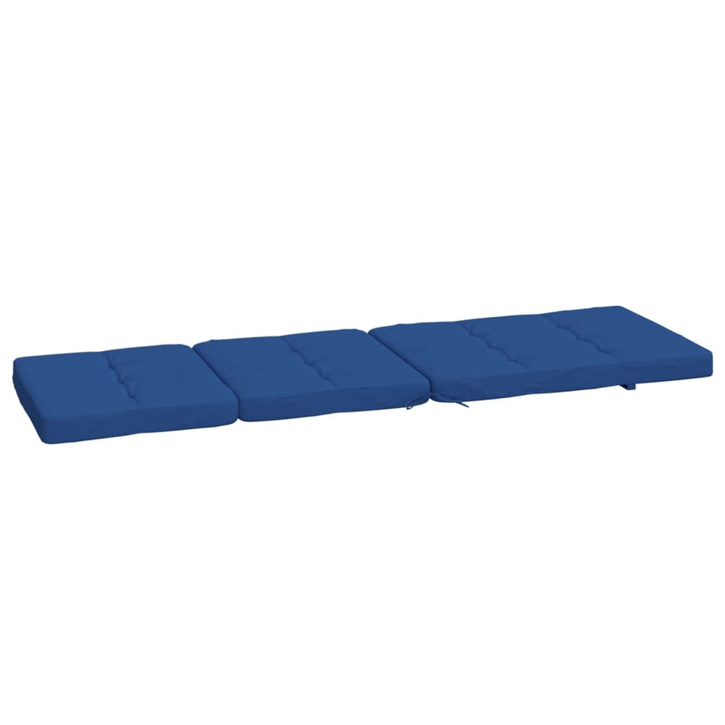 Vidaxl Cojines Para Tumbona 2 Uds Tela Oxford Azul Klein_4