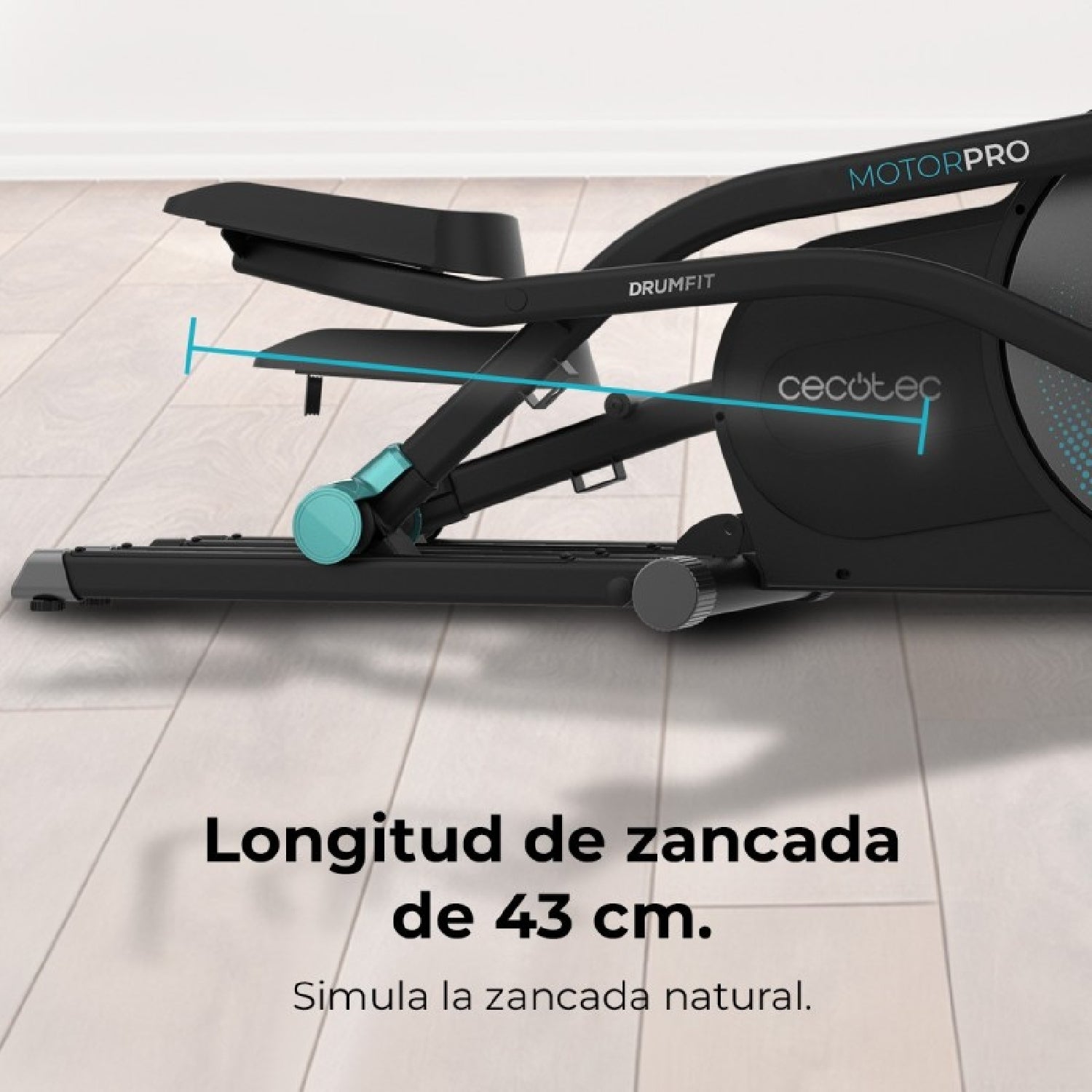 Cecotec Bicicleta Eliptica Drumfit Elliptical 10000 Motor Pro Cecotec_4