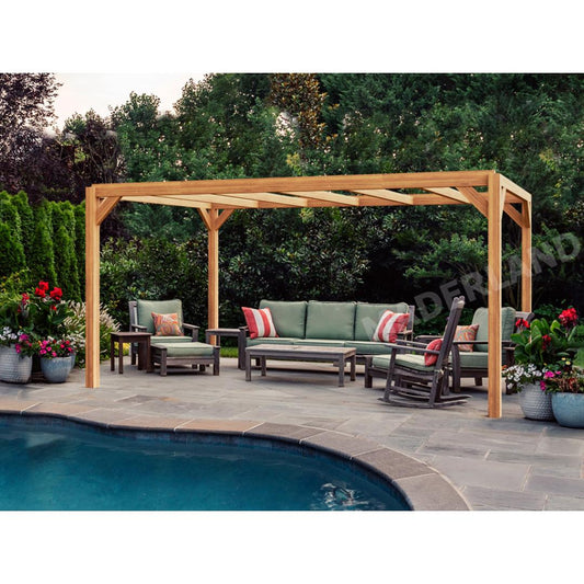 Pérgola de madera modelo Alicante Maderland 500x300 cm