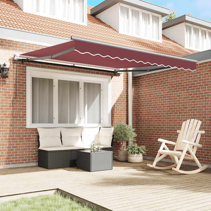 Toldo Retráctil Automático Burdeos 300x250 Cm_2