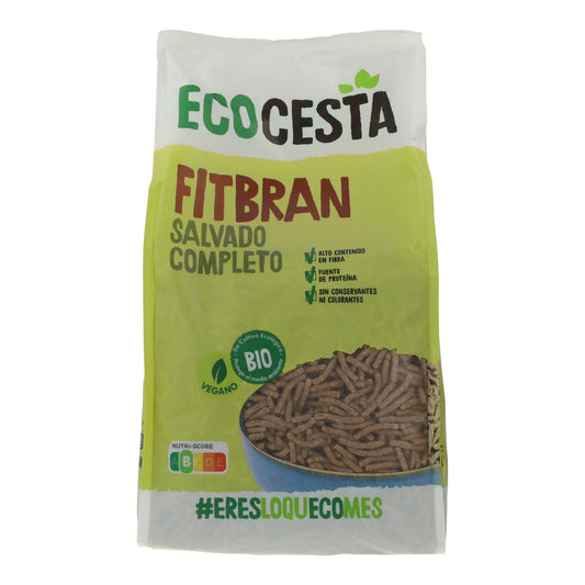 FitBran Salvado Completo Bio Ecocesta 450 gr