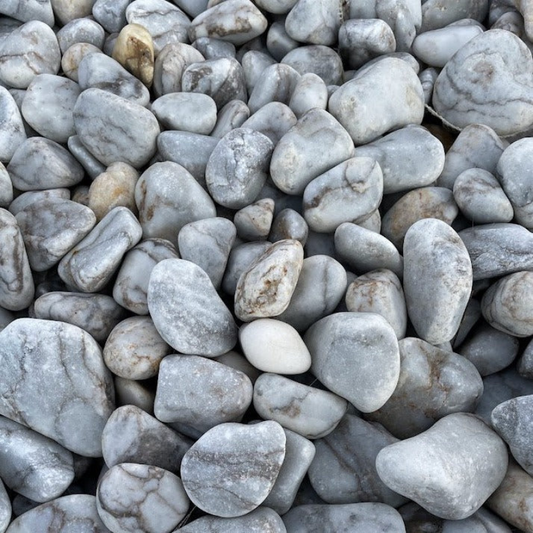 Canto Rodado Calacata / Big Bag 1.000 Kg. / 40-60 Mm_0