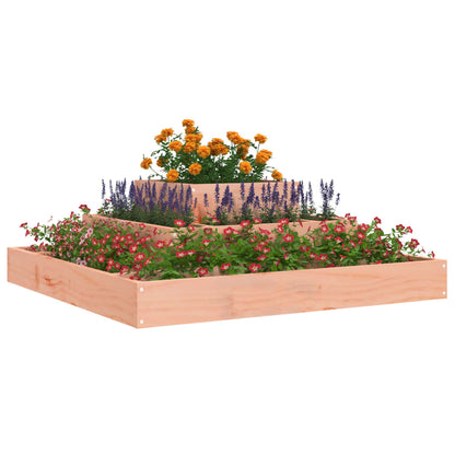 Jardinera De Madera Maciza De Abeto Douglas 80x80x27 Cm_2