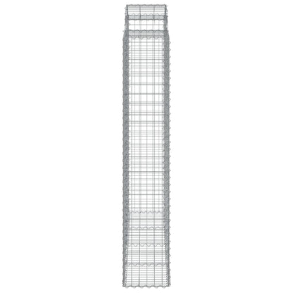 Cestas De Gaviones 4 Uds Forma De Arco Hierro 200x50x220/240 Cm_4