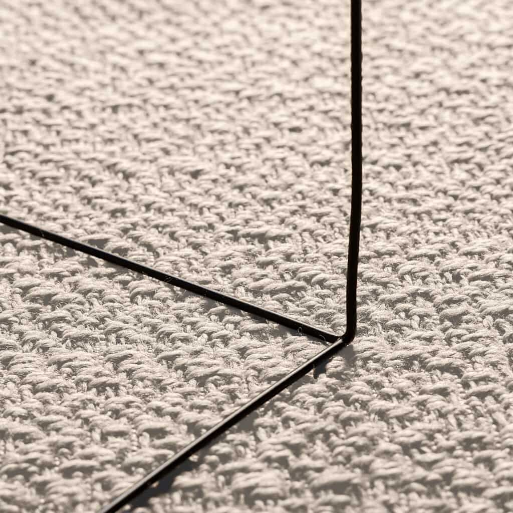 Vidaxl Alfombra Zizur Apariencia Yute Interior Exterior Crema_3