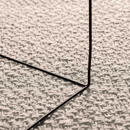 Vidaxl Alfombra Zizur Apariencia Yute Interior Exterior Crema_3