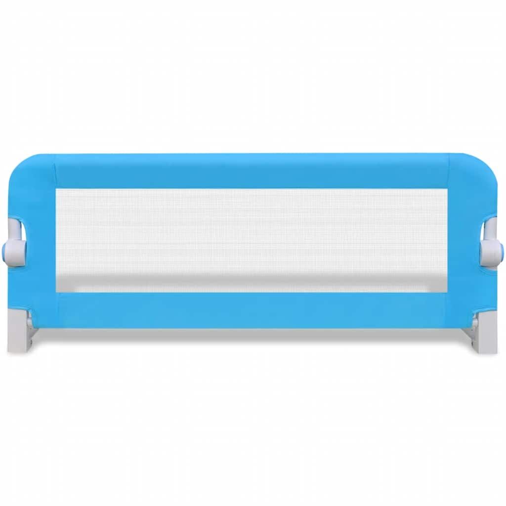 Vidaxl Barandilla De Seguridad Cama De Niño 2 Uds Azul 102x42 Cm_3