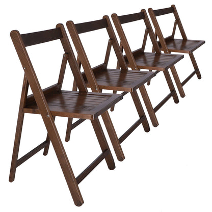 Set De 4 Sillas Norte Nogal (42x47x79cm) - Elegancia Atemporal Y Durabilidad_0