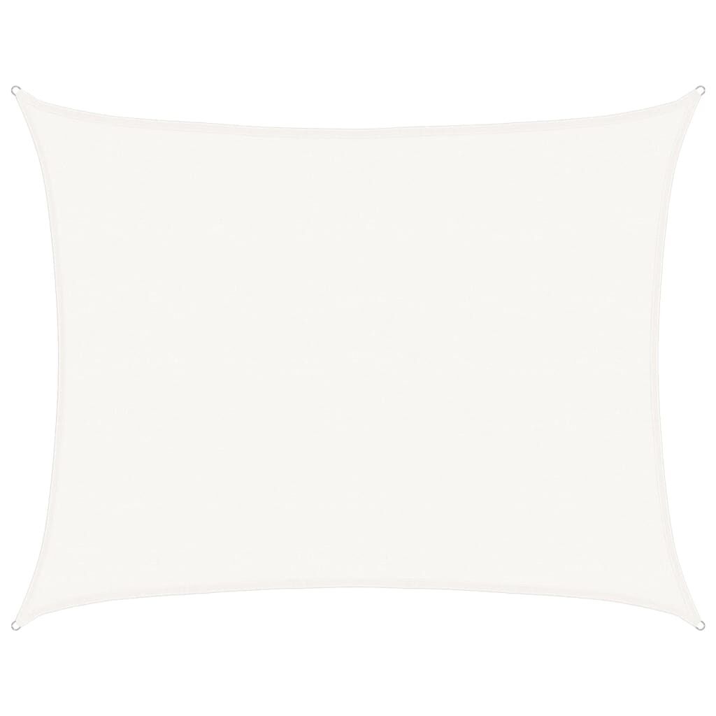 Vidaxl Toldo De Vela Blanco Hdpe 160 G/m² 6x8 M_0