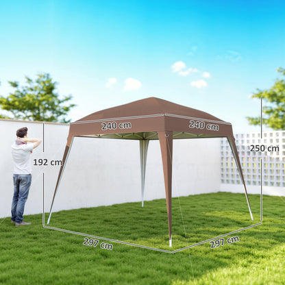Outsunny Carpa Plegable 3x3 M_2