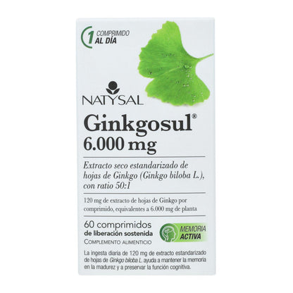 Ginkgosul Natysal 60 Caps
