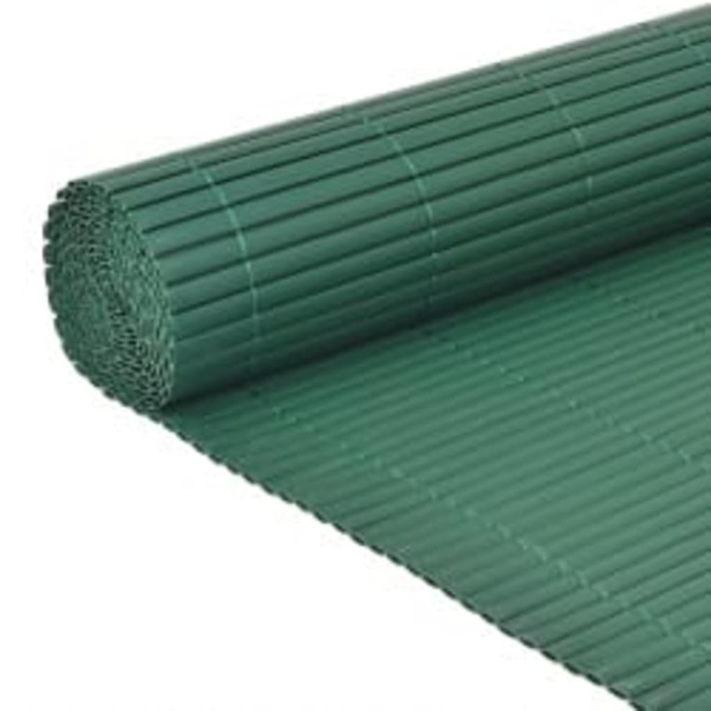 Valla De Jardín De Doble Cara Verde 110x400 Cm / Vetonek_3