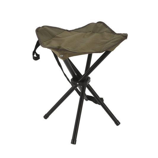 Well Home Taburete Con 4 Patas Plegable En Acero Y Poliéster 33x33x40cm_0