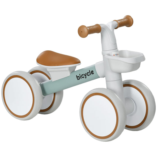 Aiyaplay Bicicleta Sin Pedales Para Niños De 12-36 Meses 56x27x39 Cm Verde_0