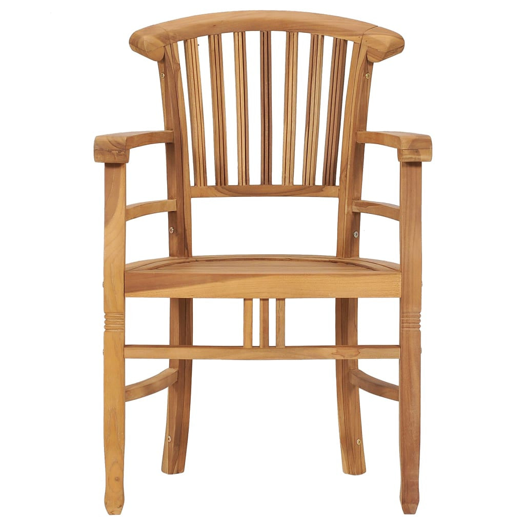 Vidaxl Juego De Comedor De Jardín 5 Piezas Madera Maciza De Teca_3