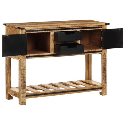 Mesa Consola De Madera Maciza De Mango 100x35x75 Cm_1