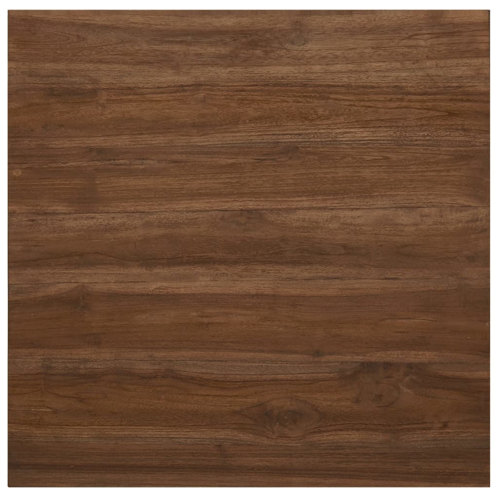 Mesa De Centro De Madera Maciza De Teca 68x68x33 Cm_4