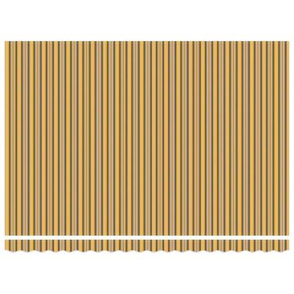 Toldo Retráctil Multicolor 450 X 300 Cm Tela Y Aluminio_5