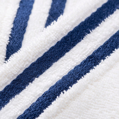 Albornoz Crudo L/xl 320gsm 100% Algodón Con Logo Bordado El Ganso