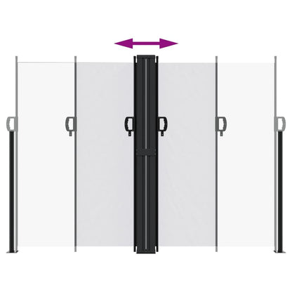 Vidaxl Toldo Lateral Retráctil Blanco 180x1000 Cm_4