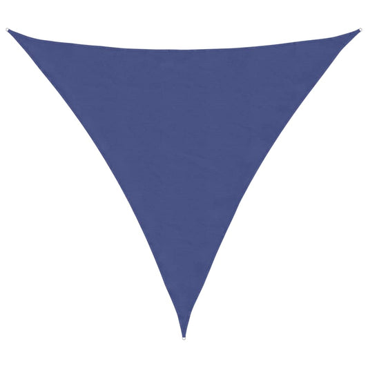 Toldo De Vela Triangular Tela Oxford Azul 4,5x4,5x4,5 M_0