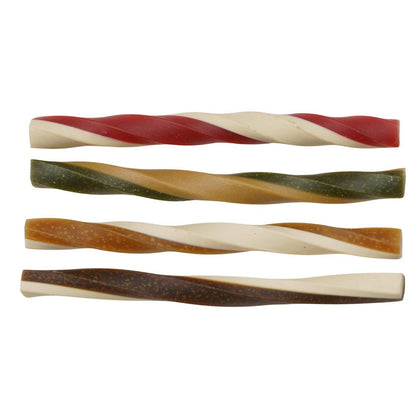 500g Snacks equilibrado sin gluten para perro, TWISTED STICK, 42 barritas de 11CM