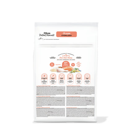 Dibaq Natural Moments 5 Star Esterilizado Salmón 1,5 Kg_1