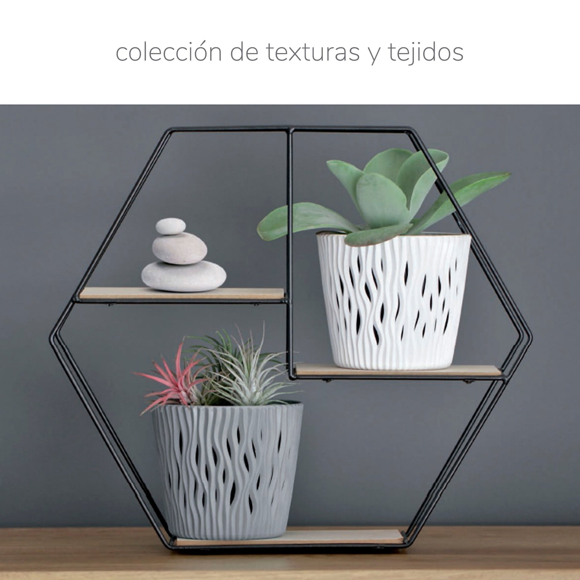 Maceta Sandy P, Dimensiones (mm) 282x282x260, Color Crema_1