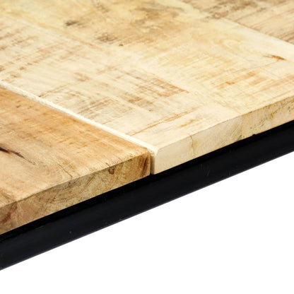 Mesa De Comedor Madera Maciza De Mango Rugosa 180x90x75 Cm_4