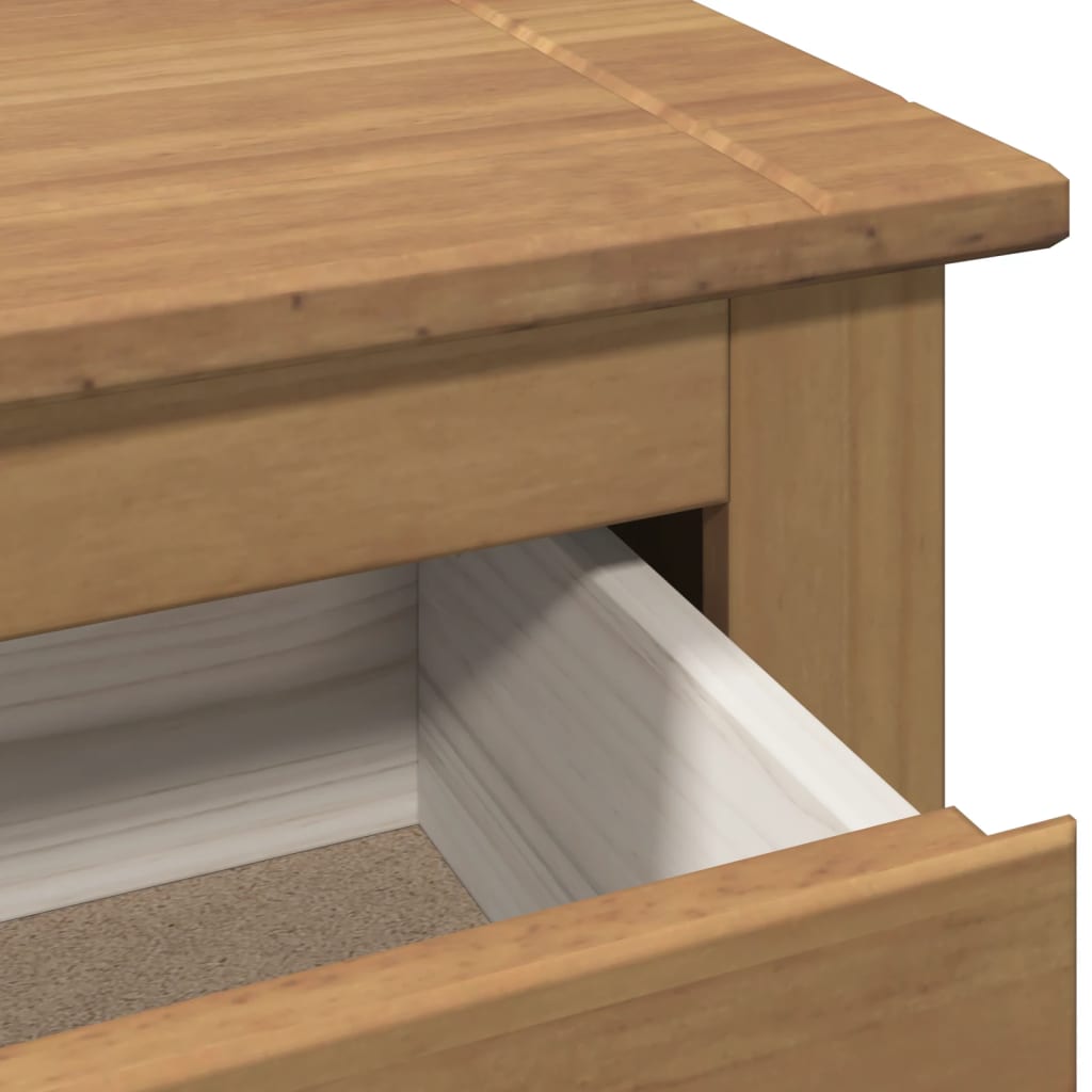 Mueble Zapatero Panama Madera Maciza De Pino 80x35x105 Cm / Vetonek_2