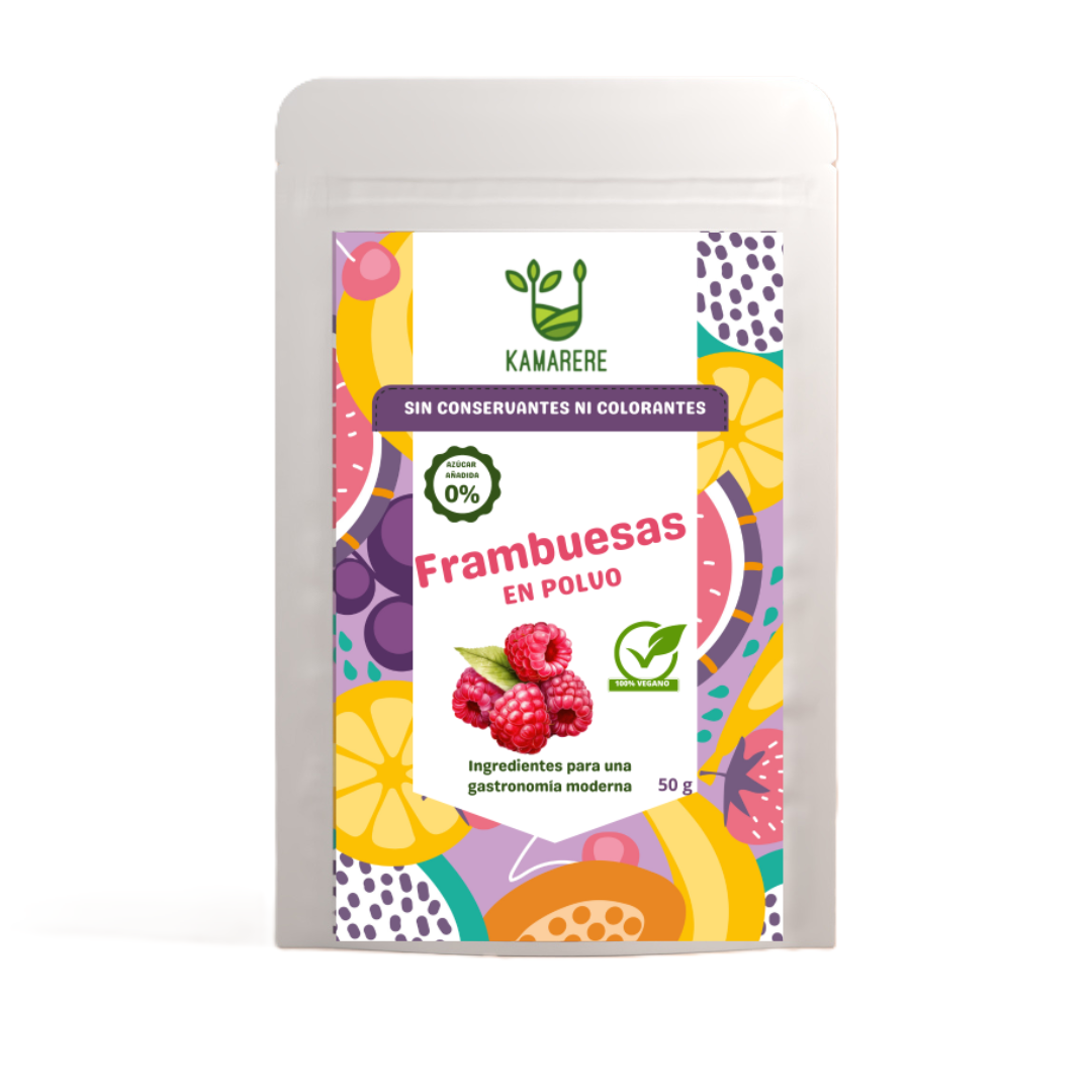 Frambuesa Deshidratada En Polvo Kamarere 50 G