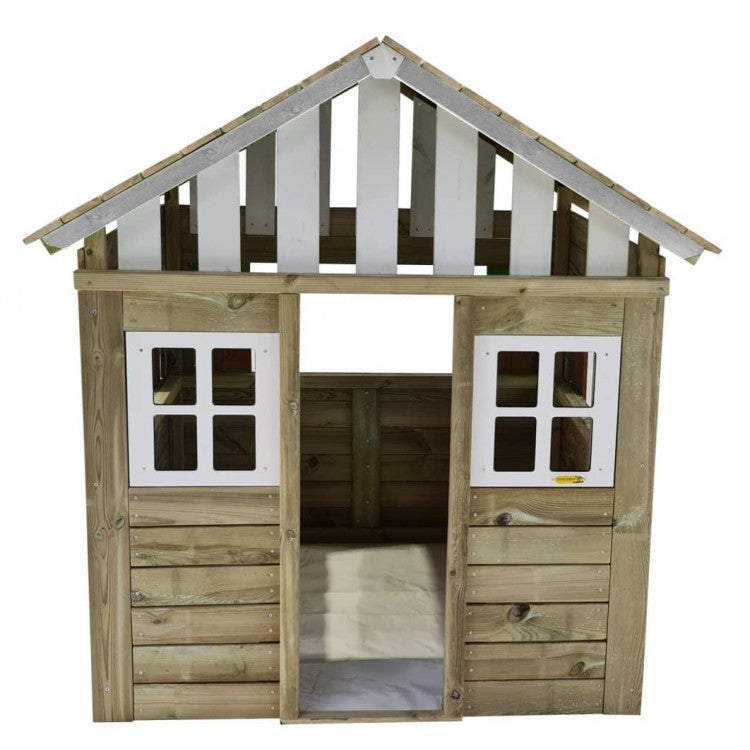 Casita De Madera Masgames Lollipop Xl Horeca Verde._4