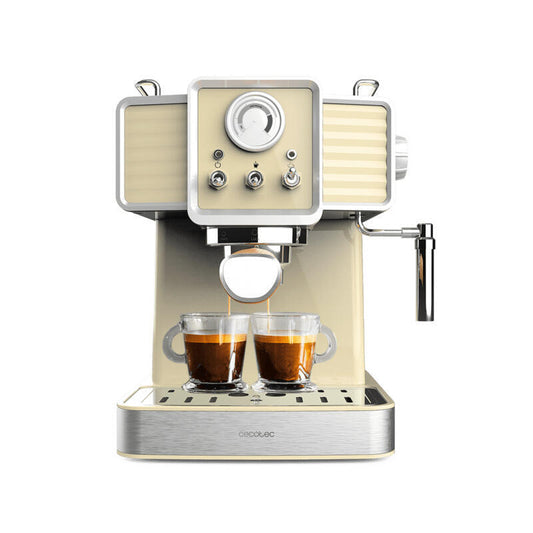 Cafetera Cecotec Vintage Espresso 20 Tradizionale Light Yellow_0